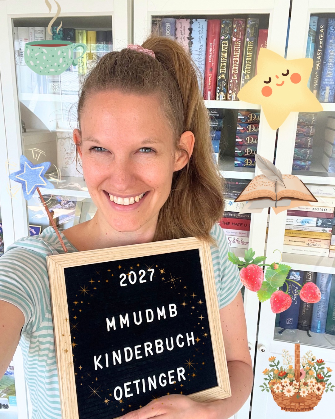 Auch 2027 darf ich ein weiteres Kinderbuch im Oetinger-Verlag veröffentlichen. Der Titel trägt die Abkürzung MMUDMB und schon im September darf ich euch das Cover zeigen und verraten, worum es geht!
